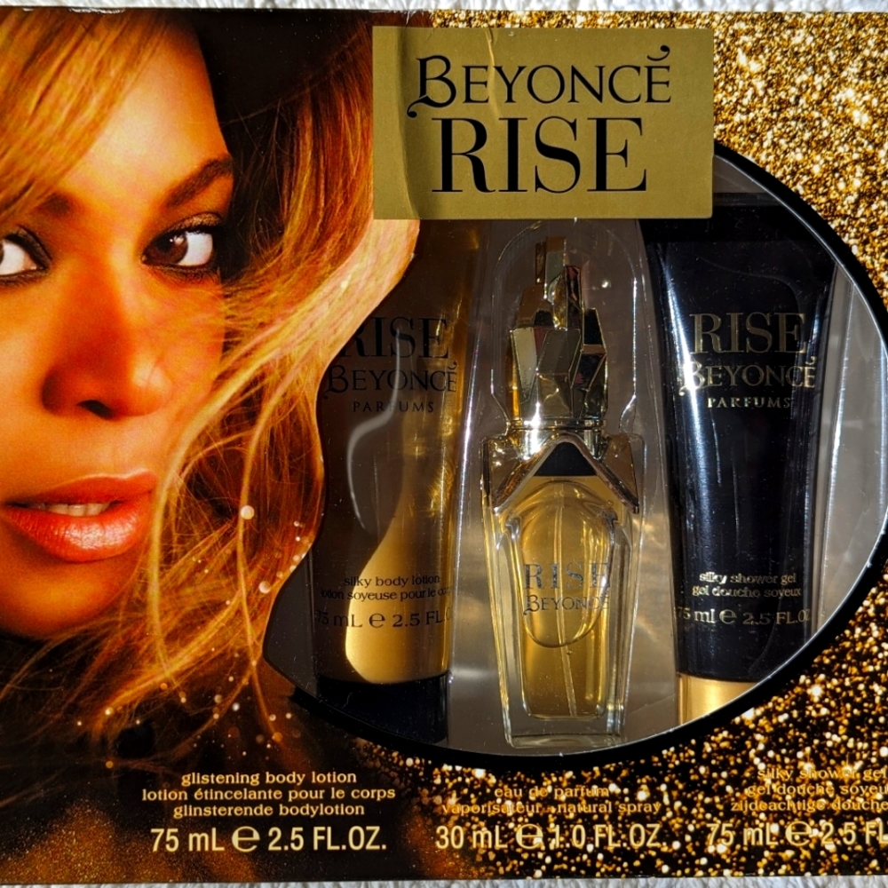 Beyonce Rise 3 piece gift set NEW